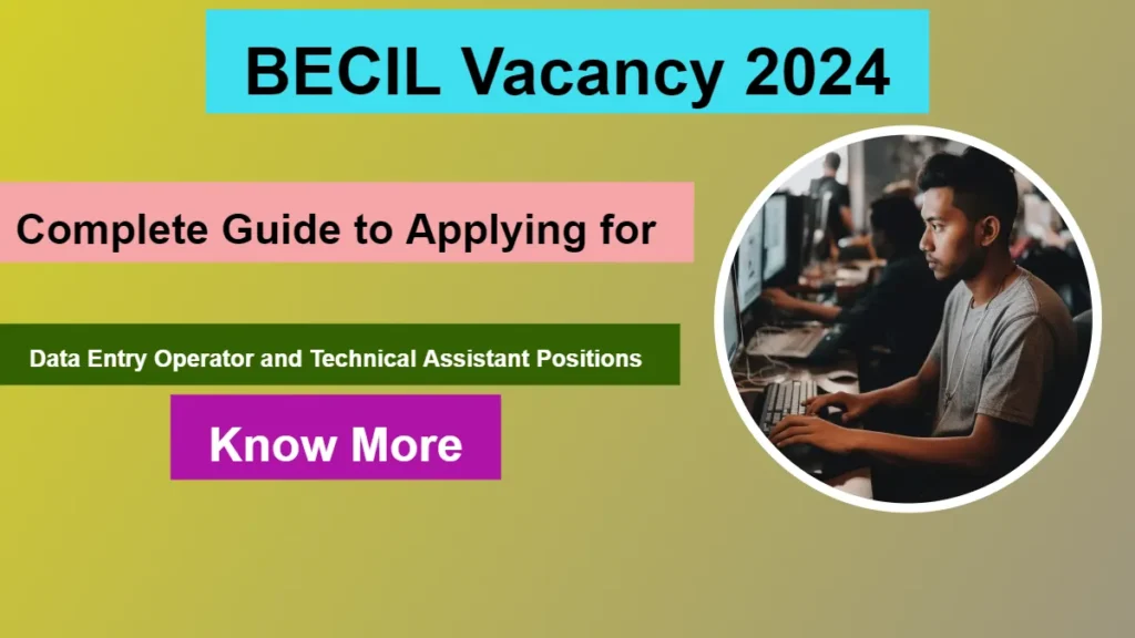 BECIL Vacancy 2024