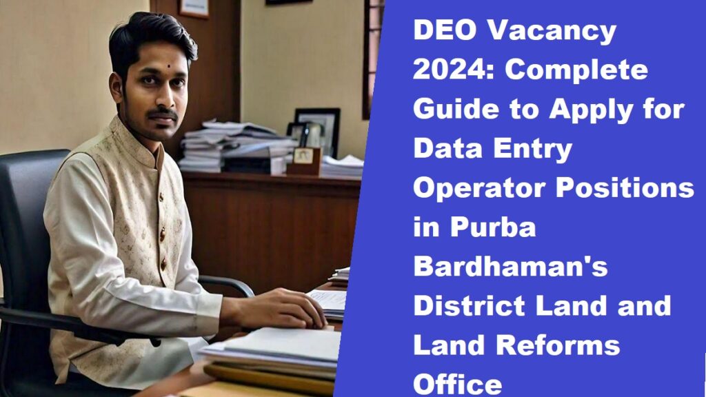 DEO Vacancy 2024