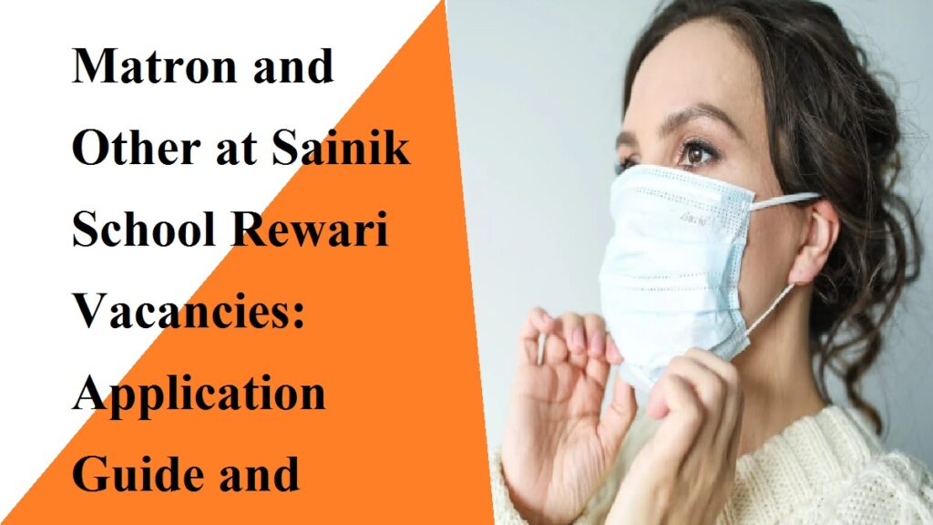 Sainik School Rewari Vacancies