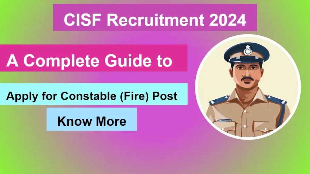 CISF Recruitment 2024