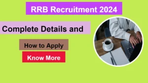 RRB Recruitment 2024